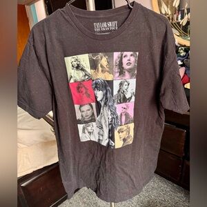 Taylor Swift The Eras Tour Black Tee